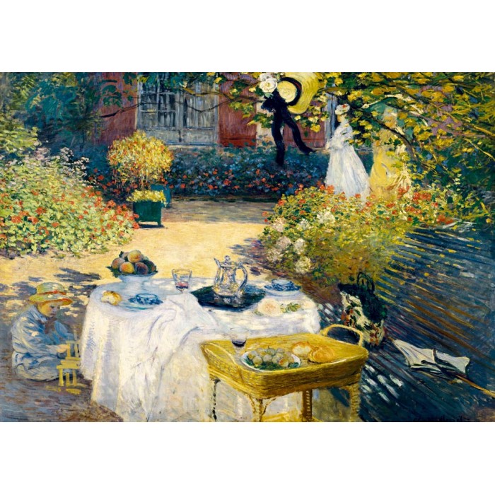 Puzzle Claude Monet - The Lunch, 1873 - 1000 pièces -Art-by-Bluebird-60040