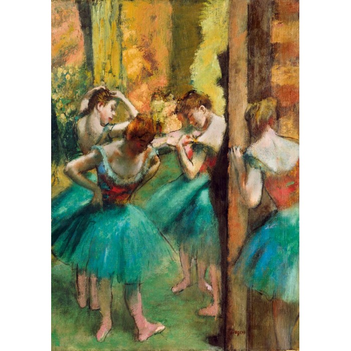 Puzzle Art-by-Bluebird-60047 Degas - Dancers, Pink and Green, 1890