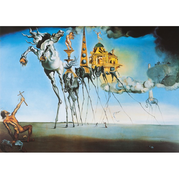 Puzzle Art-by-Bluebird-60107 Salvador Dalí  - The Temptation of St. Anthony, 1946