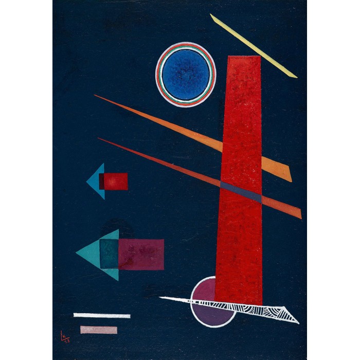 Puzzle Art-by-Bluebird-60127 Vassily Kandinsky - Powerful Red, 1928