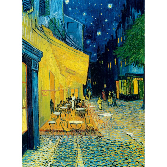 Puzzle Art-by-Bluebird-60152 Vincent Van Gogh - Café Terrace at Night, 1888