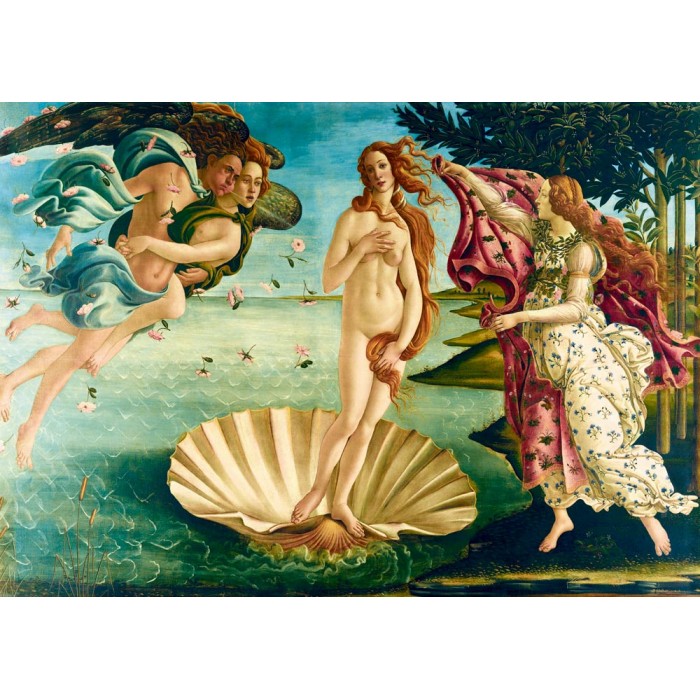 Puzzle Art-by-Bluebird-F-60249 Botticelli - The birth of Venus, 1485