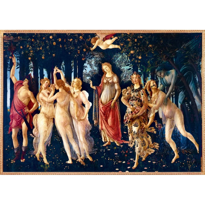 Puzzle Art-by-Bluebird-F-60251 Botticelli - La Primavera (Spring), 1482