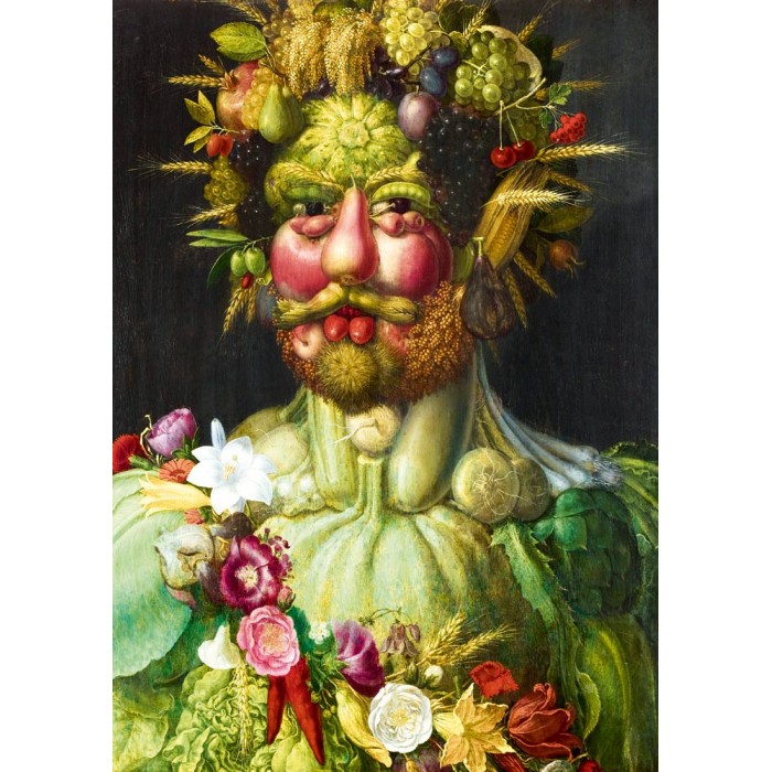 Puzzle Art-by-Bluebird-F-60267 Arcimboldo - Rudolf II of Habsburg as Vertumnus, 1590