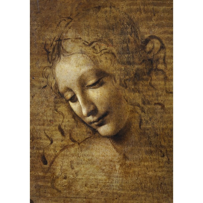 Puzzle Art-by-Bluebird-F-60307 Leonardo da Vinci - La Scapigliata, 1506-1508