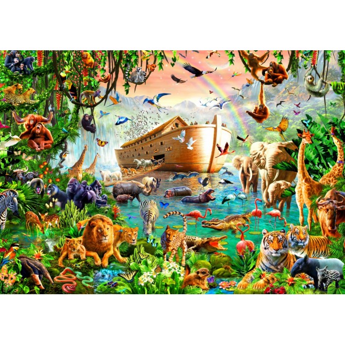 Puzzle Bluebird-Puzzle-70162 Noah's Ark