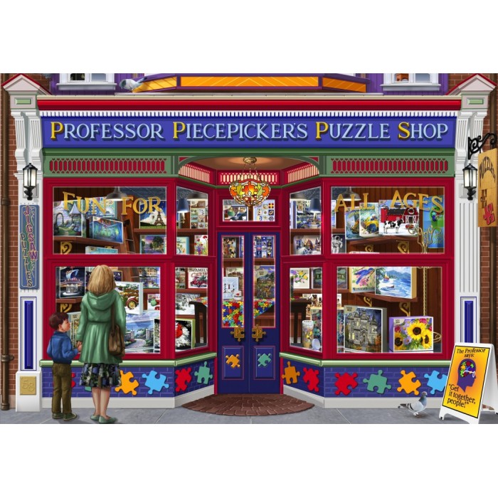 Bluebird-Puzzle-70202 Professor Puzzles