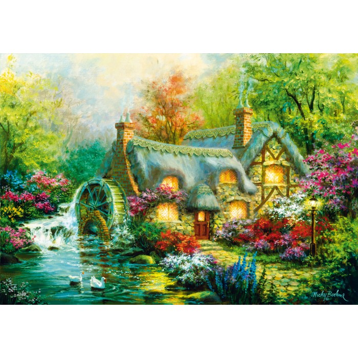 Puzzle Bluebird-Puzzle-70303-P Country Retreat