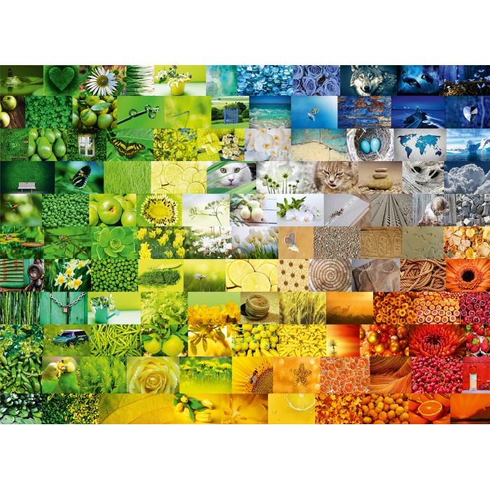 Puzzle Wonderful Colours - 3000 pièces -Bluebird-Puzzle-70578-P