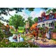 Bluebird-Puzzle - 500 pièces - A Village in Summer