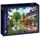 Bluebird-Puzzle - 500 pièces - A Village in Summer