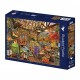 Bluebird-Puzzle - 2000 pieces - Adirondack Porch