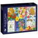 Bluebird-Puzzle - 1000 pieces - Beehives and Bees
