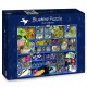 Bluebird-Puzzle - 1000 pieces - Blue Collection