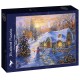 Bluebird-Puzzle - 2000 pieces - Christmas Cottage