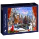 Bluebird-Puzzle - 500 pièces - Christmas Mountain View