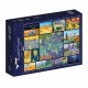 Bluebird-Puzzle - 4000 pieces - Collage - Vincent Van Gogh