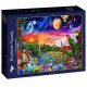 Bluebird-Puzzle - 1000 pieces - Cosmic Paradise