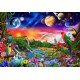 Bluebird-Puzzle - 1000 pièces - Cosmic Paradise