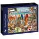 Bluebird-Puzzle - 2000 pieces - Dogs and Cats at the Beach