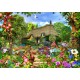 Bluebird-Puzzle - 1500 pieces - English Cottage Garden