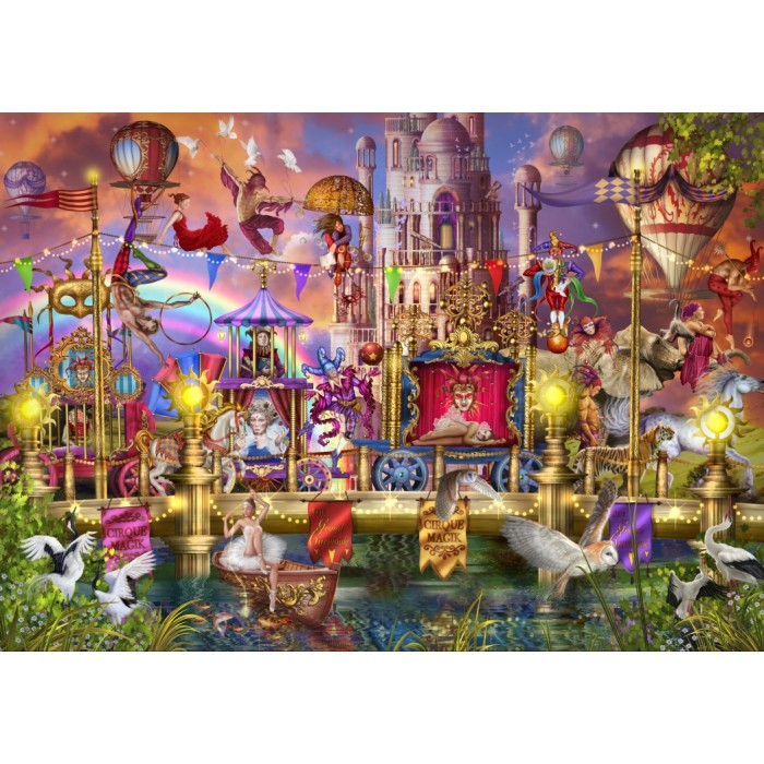 Puzzle Bluebird-Puzzle-F-90014 Magic Circus Parade