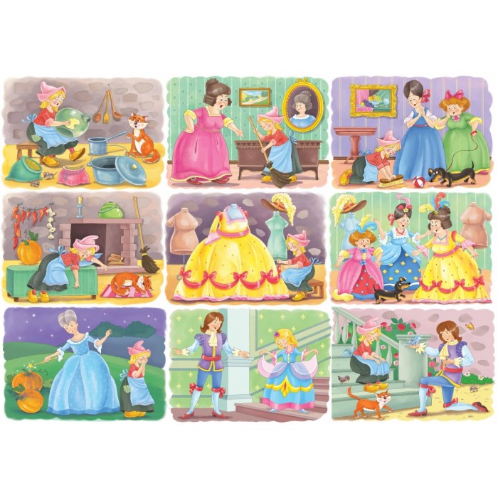 Puzzle Bluebird-Puzzle-F-90057 Cinderella