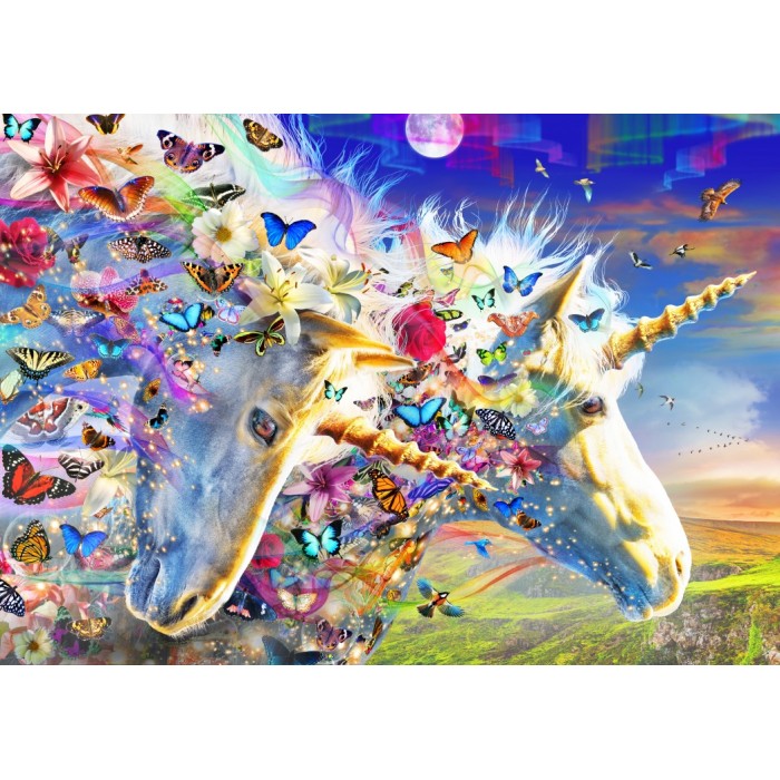 Puzzle Bluebird-Puzzle-F-90076 Unicorn Dream
