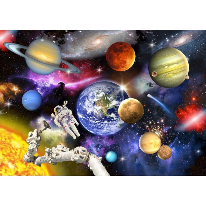 Puzzle Bluebird-Puzzle-F-90080 Outer Space