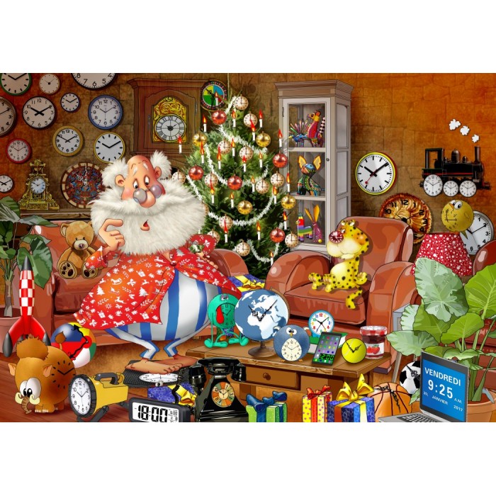 Puzzle Bluebird-Puzzle-F-90237 Christmas Time!