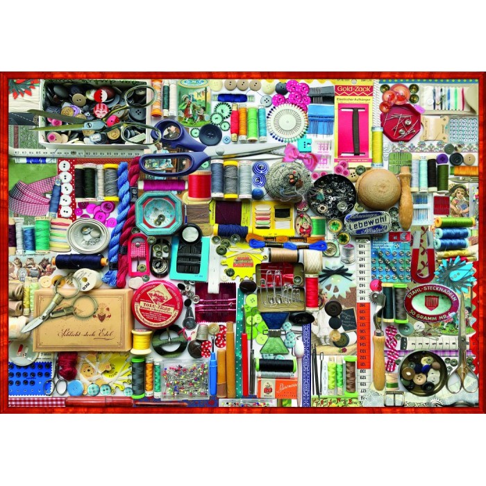 Puzzle Bluebird-Puzzle-F-90269 Sewing Kit