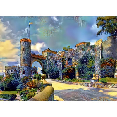 Puzzle  Bluebird-Puzzle-F-90287 Castillo de Santa Cecilia, Guanajuato, Mexico