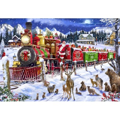 Puzzle  Bluebird-Puzzle-F-90432 Santa Express Usa