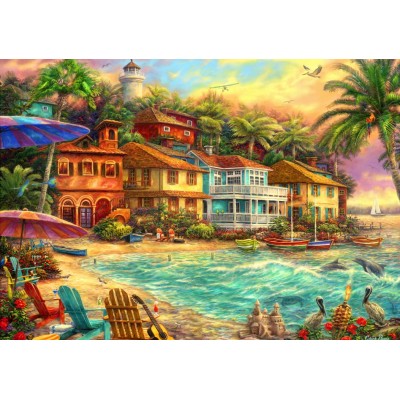 Puzzle  Bluebird-Puzzle-F-90446 Island Time