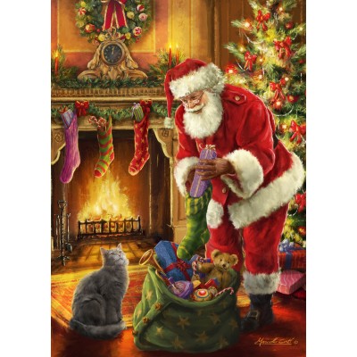 Puzzle  Bluebird-Puzzle-F-90533 Santa Has Arrived