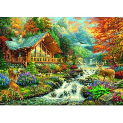 Puzzle  Bluebird-Puzzle-F-90563 Alpine Serenity