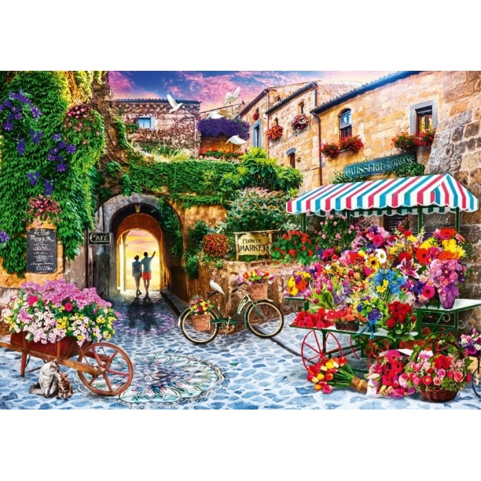 Puzzle Bluebird-Puzzle-F-90585 The Flower Market