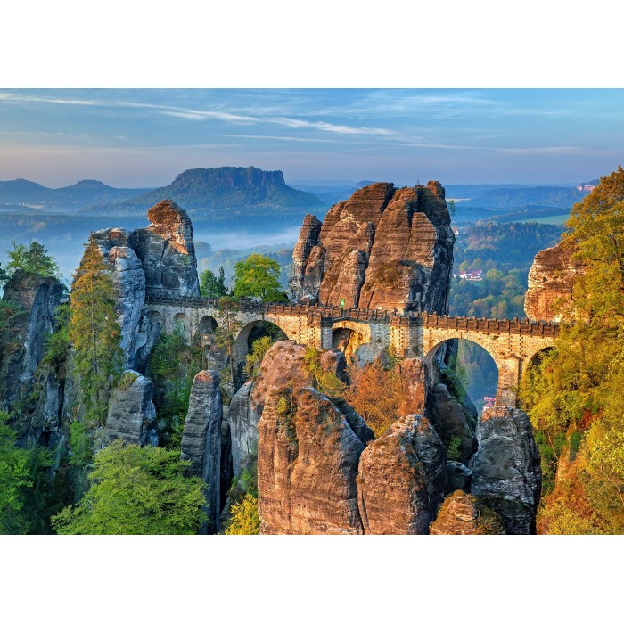 Puzzle Bluebird-Puzzle-F-90835 The Bastei Bridge