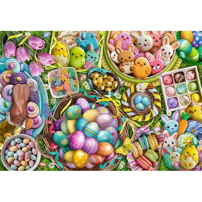 Puzzle Bluebird-Puzzle-F-90965 Easter Treats