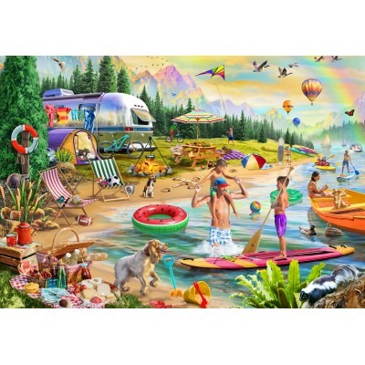 Puzzle  Bluebird-Puzzle-F-90979 Lakeside Summer Camp