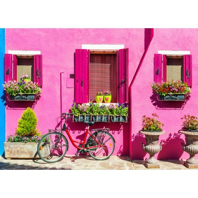 Puzzle  Bluebird-Puzzle-F-91007 Burano Island - Italy