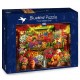 Bluebird-Puzzle - 1000 pieces - Flower Market Stall