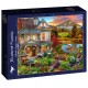 Bluebird-Puzzle - 1000 pieces - Garden Country Home