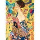 Bluebird-Puzzle - 1000 pieces - Gustave Klimt - Lady with Fan, 1918