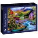 Bluebird-Puzzle - 1500 pieces - Heaven on Earth in the Mountains