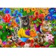 Bluebird-Puzzle - 100 pieces - Kitten Fun