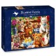 Bluebird-Puzzle - 1000 pieces - Kittens in the Potting Shed