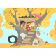 Bluebird-Puzzle - 48 pièces - La Cabane dans l'Arbre