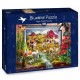 Bluebird-Puzzle - 1000 pieces - Magic Farm Painting