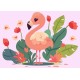 Bluebird-Puzzle - 12 pièces - Mon Joli Flamant Rose